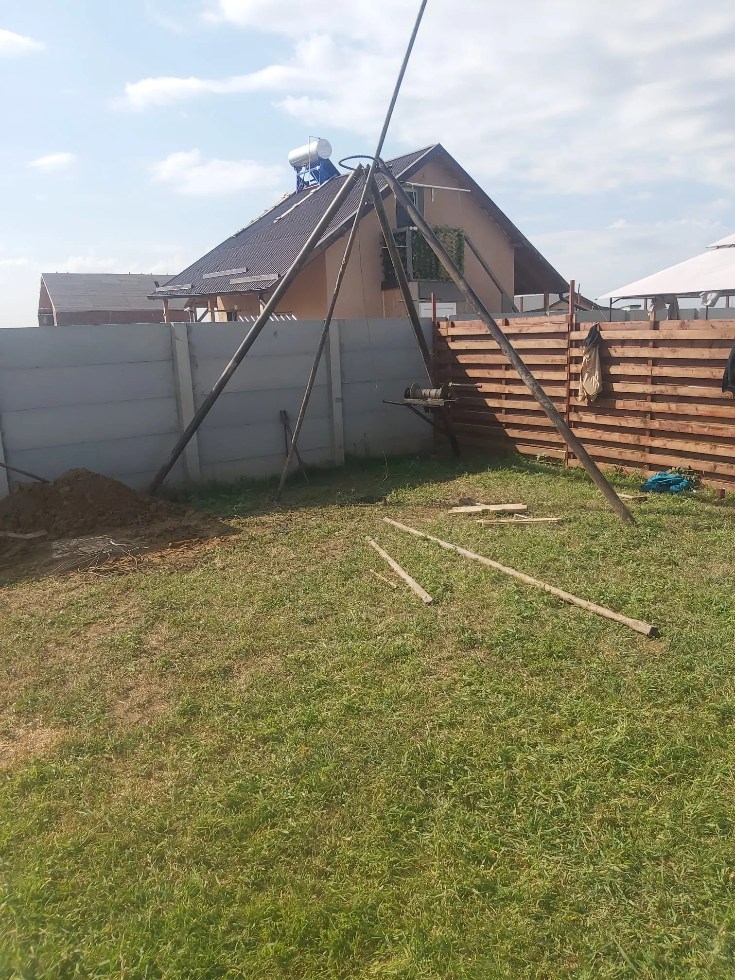 Foraj rezidențial de mică adâncime în Otopeni, Ilfov